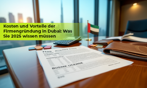 Kosten und Vorteile der Firmengründung in Dubai: Was Sie 2025 wissen müssen